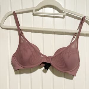 Pepper Dusty Pink Classic All You Bra Underwire Size 34A